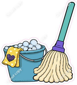 Janitorial - Mop and Bucket