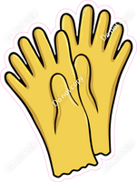 Janitorial - Rubber Gloves