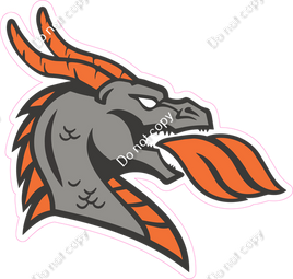 Dragons Mascot Logo