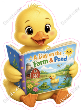 Duck with Book