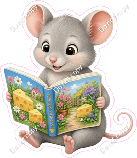 Mouse with Book