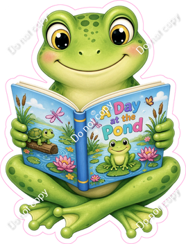 Frog with Book