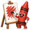 Red Crayon Character