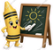 Yellow Crayon Character