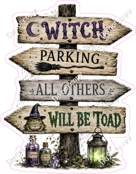 Halloween - Witch Parking All others...
