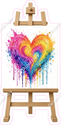 Easel - Heart