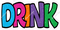 Drink Paint Party Statement Pieces