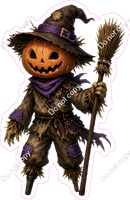 Scarecrow Pumpkin Head