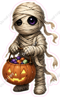 Mummy with Pumpkin