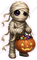 Mummy with Pumpkin
