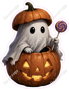 Ghost in Pumpkin