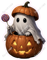 Ghost in Pumpkin