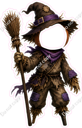 Scarecrow Face Cutout