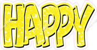 Happy Birthday - Lemon Sparkle
