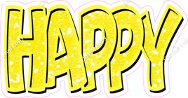 Happy Birthday - Lemon Sparkle