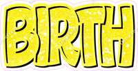 Happy Birthday - Lemon Sparkle