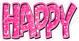 Happy Birthday - Bubblegum Sparkle