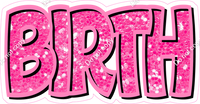 Happy Birthday - Bubblegum Sparkle