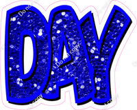 Happy Birthday - Blue Sparkle