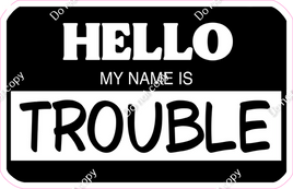 Hello my Name is Trouble