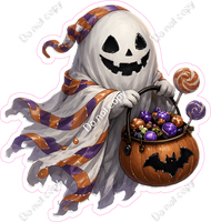 Ghost with Basket