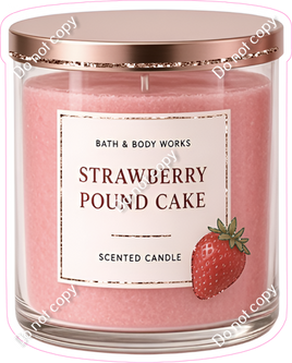 Strawberry Candle