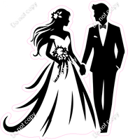 Bride Groom Silhouette