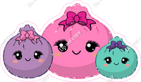 3 Dumplings