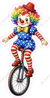 Clown on Unicycle