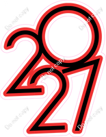 Flat - 2027 Line Print