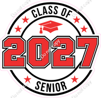 Flat - Class of 2027 Senior