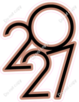 Flat - 2027 Line Print