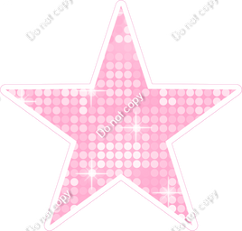 Disco - Baby Pink Star