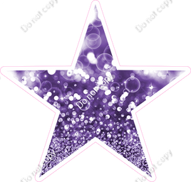 Bokeh - Purple Star