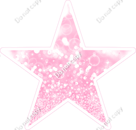 Bokeh - Baby Pink Star
