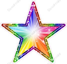 Rainbow Burst & Sparkle