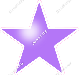 Flat - Lilac Star - Style 2