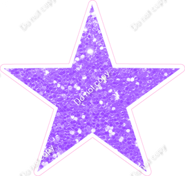 Sparkle - Lilac Sparkle Star