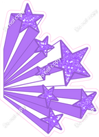 White & Lilac Shooting Star Bundle