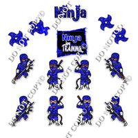 16 pc Ninja Theme