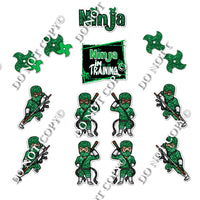 16 pc Ninja Theme