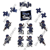 16 pc Ninja Theme