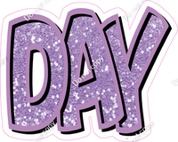 Split 35 - Lavender Sparkle Happy Birthday