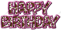 Pattern - Double Line Happy Birthday