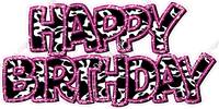 Pattern - Double Line Happy Birthday