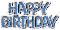 Pattern - Double Line Happy Birthday