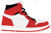 Red & White Shoe