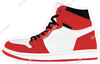 Red & White Shoe