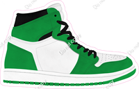 Green & White Shoe