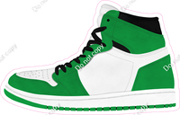 Green & White Shoe